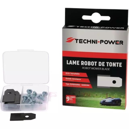 LAME ROBOT DE TONTE ACIER INOXYDABLE POUR HU - ref. 20199122 | TP Agri