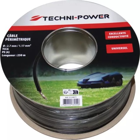 CABLE PERIMETRIQUE POUR ROBOT DE TONTE 2,7mm - ref. 2124071 | TP Agri