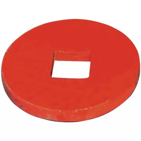 PLAQUE EXTREMITE BOMBEE Ø 150X15 CARRE DE 41 - ref. 5273022 | TP Agri