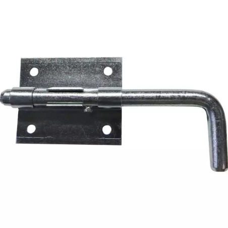 VERROU PISTOLET ET GACHE Ø 12 MM ZINGUE - ref. 1842689 | TP Agri