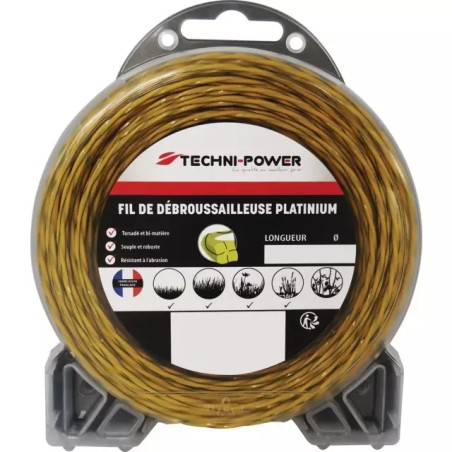 FIL DE DEBROUSSAILLEUSE TORSADE PLATINIUM Ø - ref. 20332952 | TP Agri