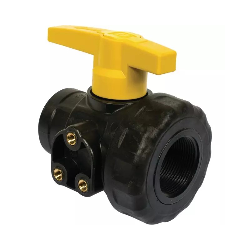 VANNE À BILLE PP 1"1/4 NPT FF-LL - ref. 239695 | TP Agri
