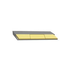 AILERON A SOUDER 135X40X12 DROIT CARB - ref. 206234 | TP Agri