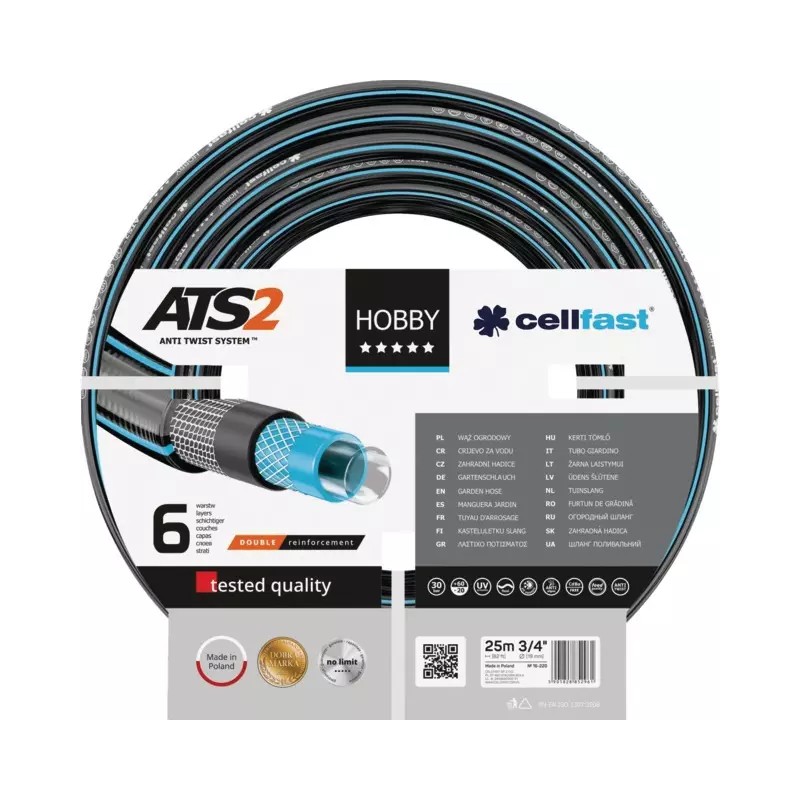 TUYAU D'ARROSAGE HOBBY ATS2™ 3/4" 25 METRES - ref. CEL16220 | TP Agri