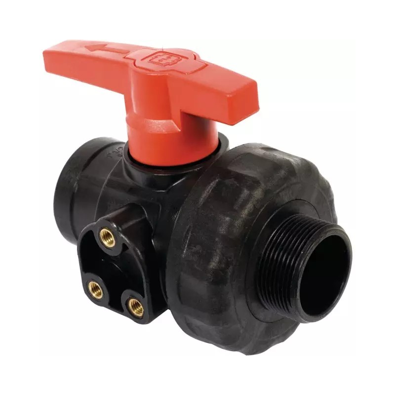 VANNE À BILLE EN PP GAZ 1"1/2 MF-LL - ref. 239650 | TP Agri