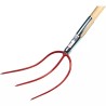 FOURCHE A FOIN 3 DENTS 28CM AVEC MANCHE BOIS - ref. 2424110 | TP Agri