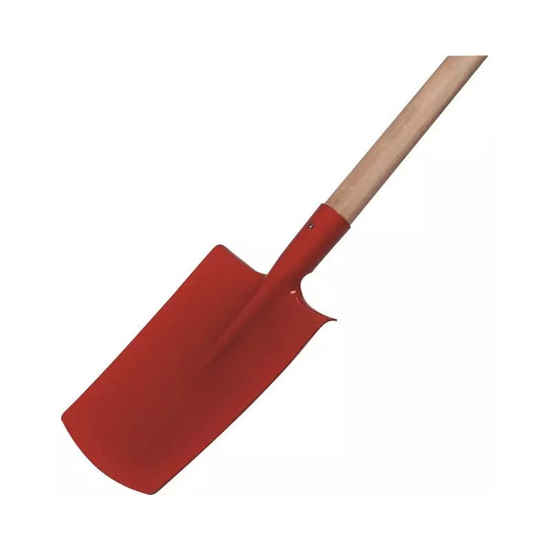 BECHE FRANÇAISE 28CM AVEC MANCHE BOIS 100CM G - ref. 2424051 | TP Agri