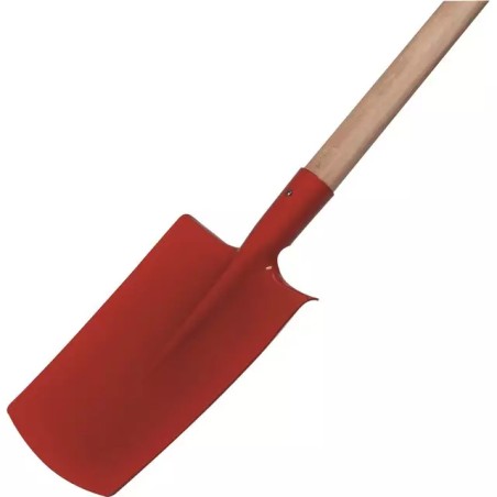 BECHE FRANÇAISE 28CM AVEC MANCHE BOIS 100CM G - ref. 2424051 | TP Agri