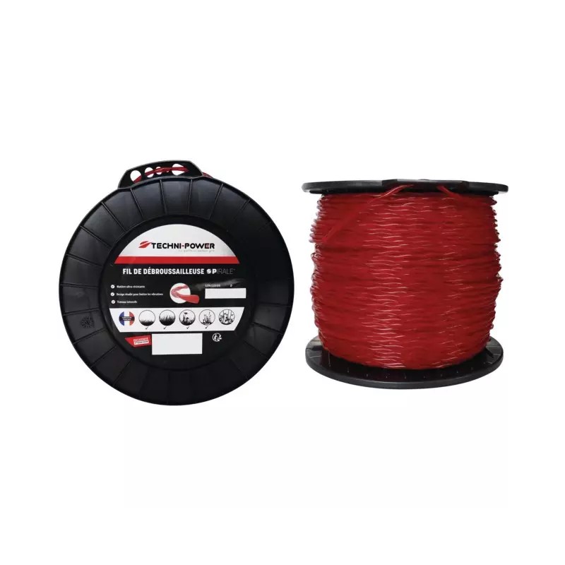 FIL DE DEBROUSSAILLEUSE SPIRALE Ø 3,0 MM / 1 - ref. 20332822 | TP Agri