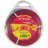 FIL DE DEBROUSSAILLEUSE CARRE 15M 1,6MM ROUGE D - ref. 1252A | TP Agri