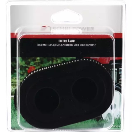 FILTRE A AIR POUR BRIGGS & STRATTON 09P/500/ - ref. 20714170 | TP Agri