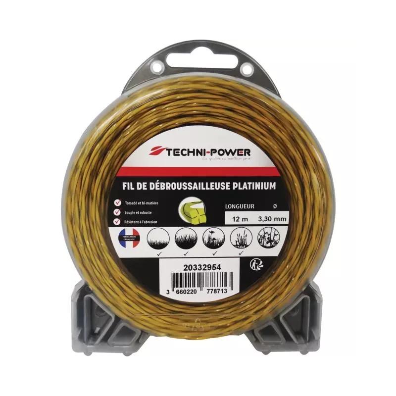 FIL DE DEBROUSSAILLEUSE TORSADE PLATINIUM Ø - ref. 20332954 | TP Agri