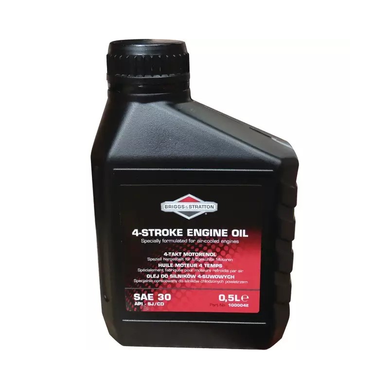 HUILE 0,5 L 4 TEMPS SAE30 BRIGGS & STRATTON - ref. BS100004E | TP Agri