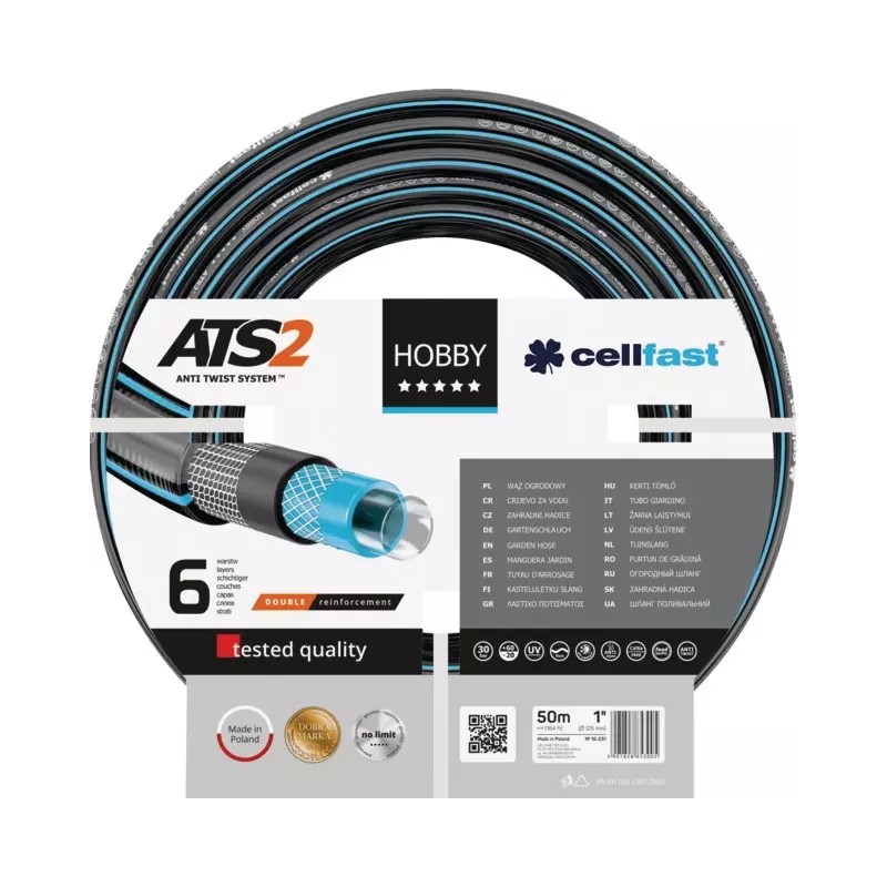 TUYAU D'ARROSAGE HOBBY ATS2™ 1" 50 METRES CE - ref. CEL16231 | TP Agri