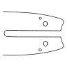 GUIDE DE TRONCONNEUSE 30CM 3/8" LP .050" 44 - ref. 21322500 | TP Agri