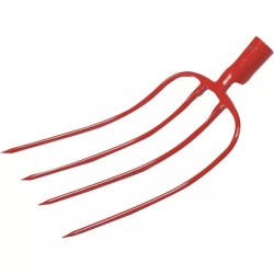 FOURCHE A FUMIER A DOUILLE 4 DENTS 31CM SANS - ref. 2424090 | TP Agri