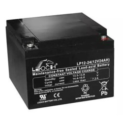BATTERIE AGM 12V 24AH LP12-24 LEOCH - ref. 222493 | TP Agri