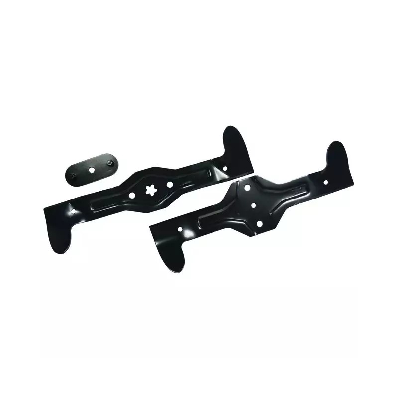 KIT 2 LAMES DE TONDEUSE CROISEES GAUCHE 4 - ref. HU532426323 | TP Agri