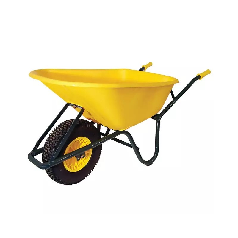 BROUETTE HERCULE 100 LITRES POLYPROPYLENE JAU - ref. 2471016 | TP Agri