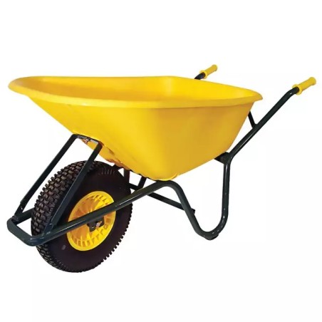 BROUETTE HERCULE 100 LITRES POLYPROPYLENE JAU - ref. 2471016 | TP Agri