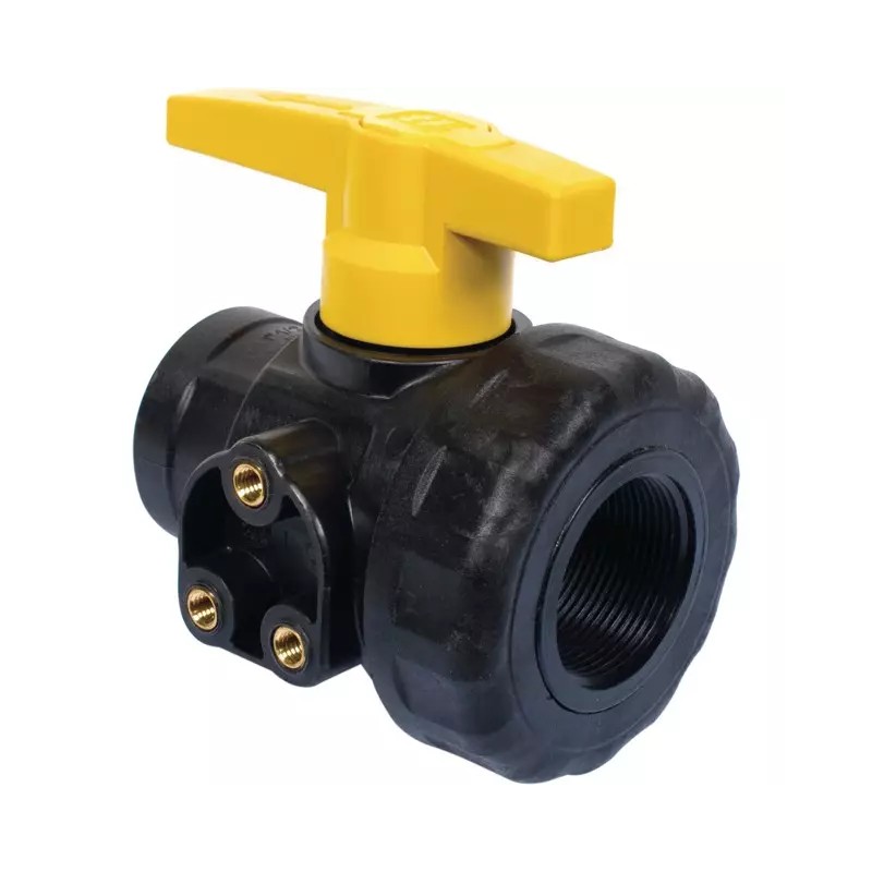 VANNE À BILLE PP 1"1/2 NPT FF-LL - ref. 239696 | TP Agri