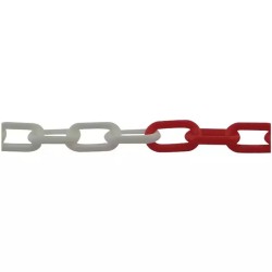 CHAINE PLASTIQUE ROUGE/BLANC Ø 6 MM - ref. 1870050 | TP Agri