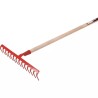 RATEAU SOUDE 14 DENTS COURBES AVEC MANCHE BOI - ref. 2424187 | TP Agri
