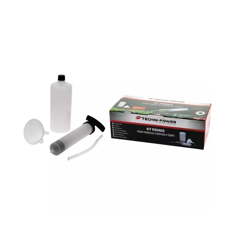 KIT VIDANGE HUILE POUR TONDEUSE TECHNI-POWER - ref. 1945123 | TP Agri