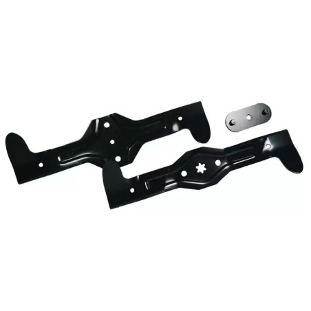 KIT 2 LAMES DE TONDEUSE CROISEES DROITE 4 - ref. HU532426322 | TP Agri