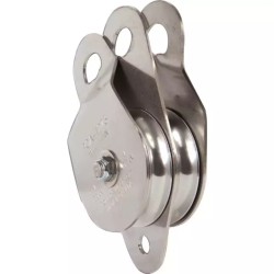 POULIE DOUBLE DE TREUIL INOX DIAMETRE 100MM / - ref. 1955592 | TP Agri