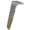 DENT HERSE ADAPTABLE PERUGINI RPM45193 3 PLAQ. - ref. 451217 | TP Agri