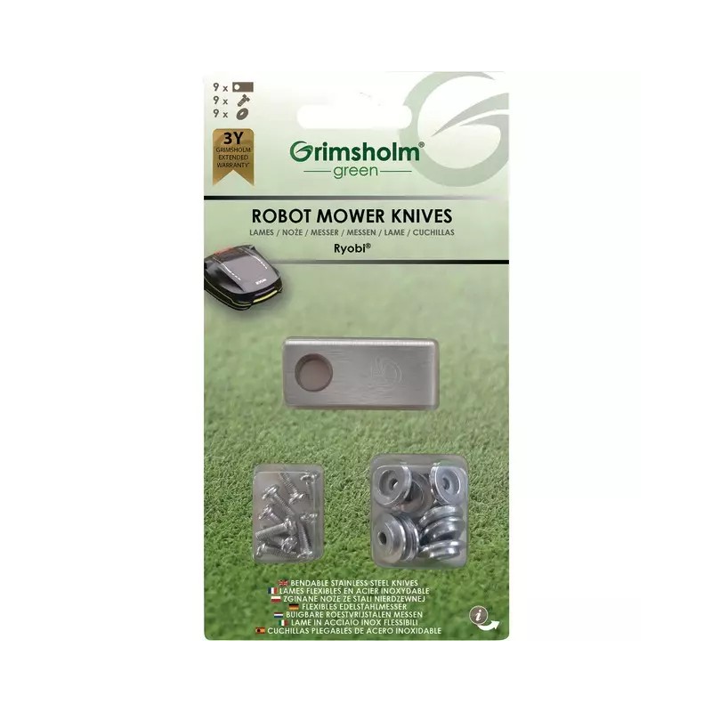 LAMES POUR RYOBI ROBOYAGI LE BLISTER DE 9 - ref. 20199102 | TP Agri