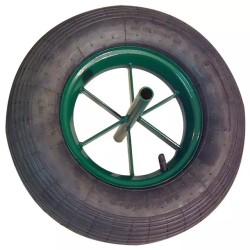 ROUE DE BROUETTE GONFLABLE Ø 400 MM MOYEU ACI - ref. 2471520 | TP Agri