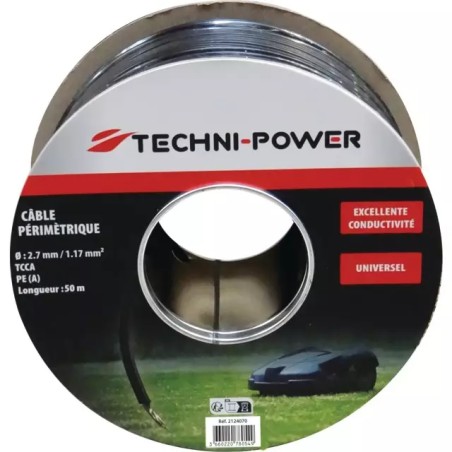 CABLE PERIMETRIQUE POUR ROBOT DE TONTE 2,7mm - ref. 2124070 | TP Agri