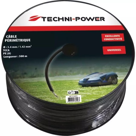 CABLE PERIMETRIQUE POUR ROBOT DE TONTE 3,4mm - ref. 2124072 | TP Agri