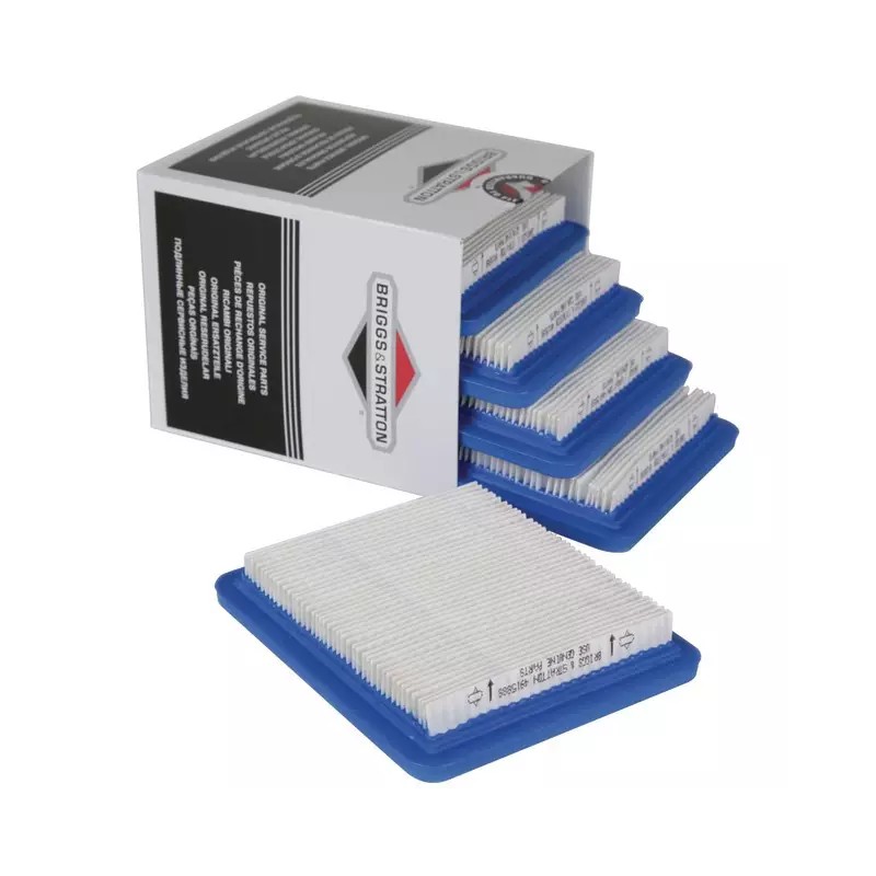 PACK ATELIER 5 X FILTRE AIR 491588 B&STRATTON - ref. BS4101 | TP Agri