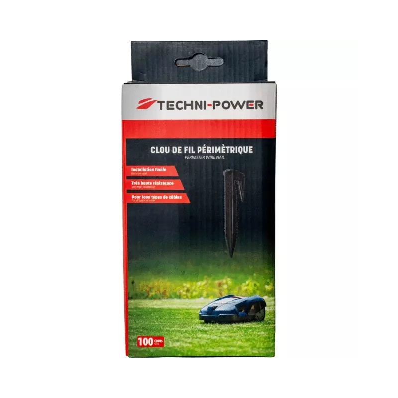 CLOUS DE FIXATION DE CABLE PERIMETRIQUE ROBOT - ref. 2124044 | TP Agri