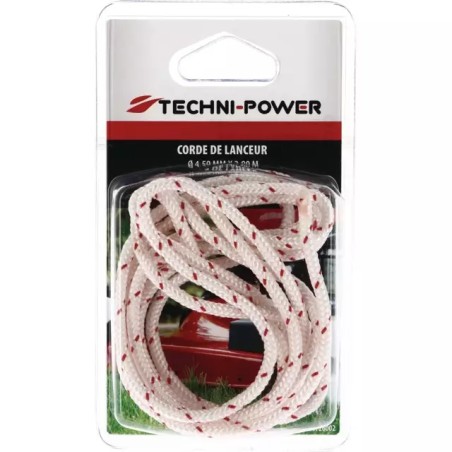 CORDE DE LANCEUR Ø 4,50 MM X 2,00M TECHNI-PO - ref. 20726002 | TP Agri