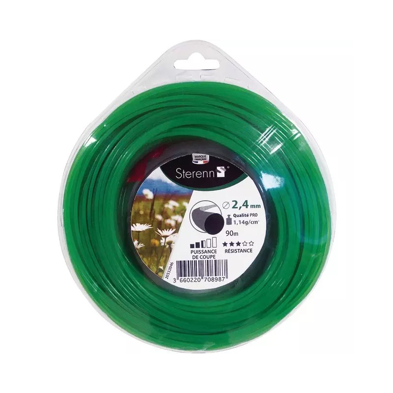 FIL DE DEBROUSSAILLEUSE ROND STERENN Ø2,4MM - ref. 20332046 | TP Agri