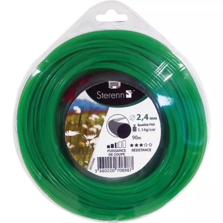 FIL DE DEBROUSSAILLEUSE ROND STERENN Ø2,4MM - ref. 20332046 | TP Agri