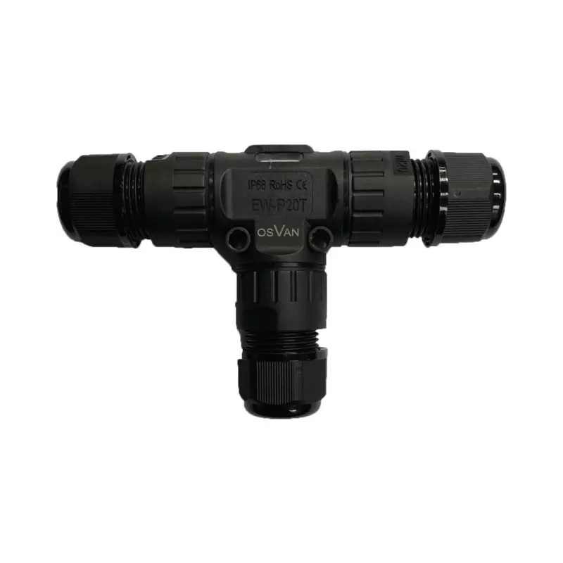 CONNECTEUR IP 67 EN T POUR CABLE DE ROBOT DE - ref. 2124028 | TP Agri