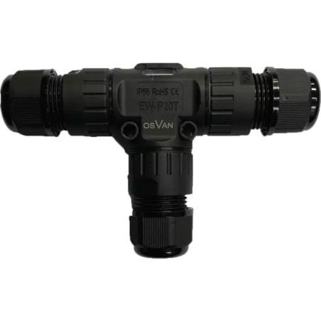 CONNECTEUR IP 67 EN T POUR CABLE DE ROBOT DE - ref. 2124028 | TP Agri
