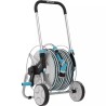 ENROULEUR METALLIQUE SUR ROUES TUYAU 25 METR - ref. CEL55065 | TP Agri