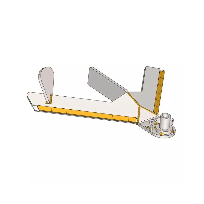 AILERON INTERCEP CARB V47 GAUCHE - ref. 442120 | TP Agri