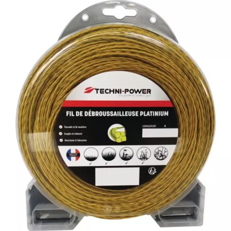 FIL DE DEBROUSSAILLEUSE TORSADE PLATINIUM Ø - ref. 20332964 | TP Agri