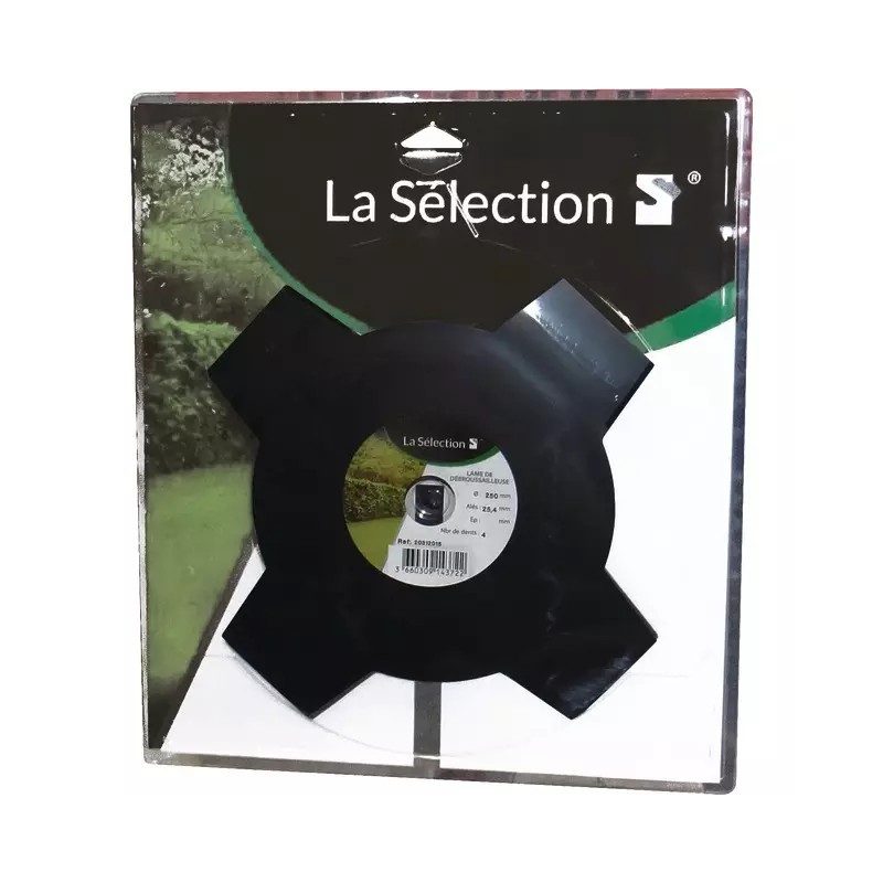 LAME DEBROUSSAILLEUSE HERBE DENSE 4 DENTS 23 - ref. 20312015 | TP Agri