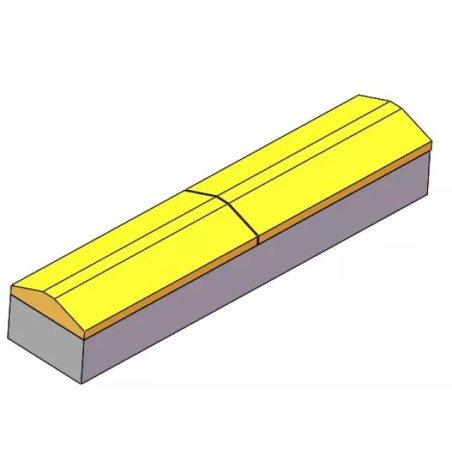 MISE A SOUDER DENT DE HERSE 2 PLAQ 90X19X15 - ref. 400909 | TP Agri