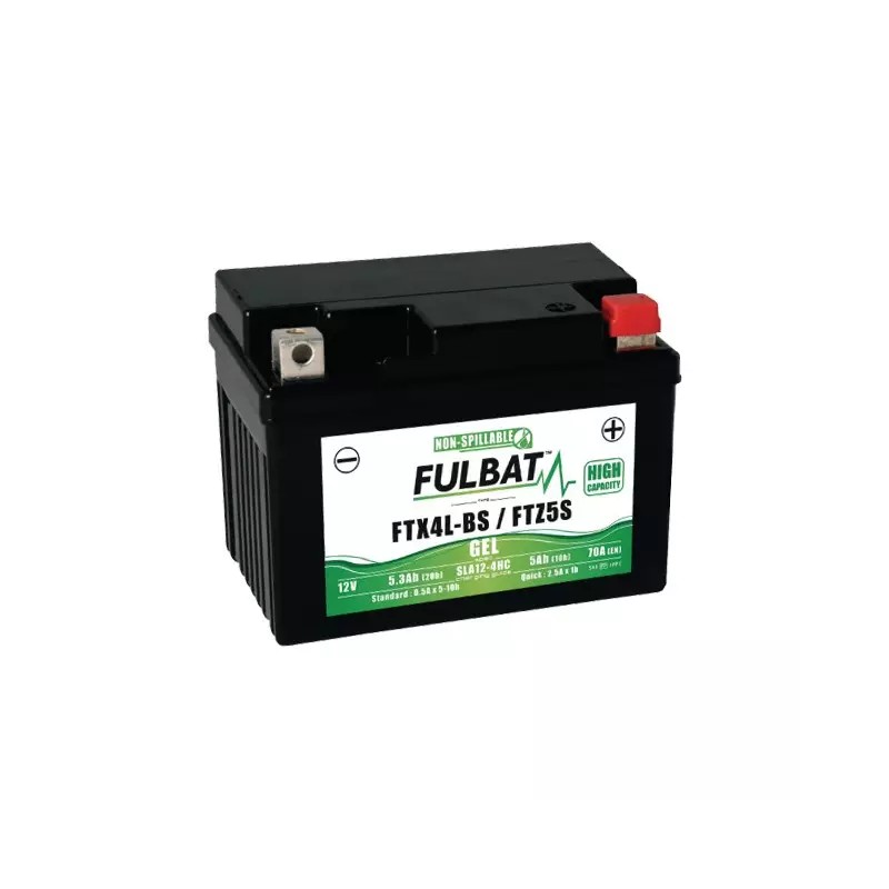 BATTERIE GEL 12V 5,3AH 70A FTX4L-BS / FTZ5S - ref. 31305006 | TP Agri