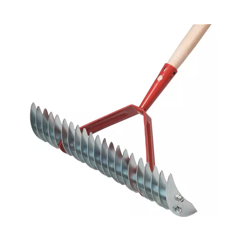 SCARIFICATEUR A GAZON 370 MM AVEC MANCHE BOIS - ref. 2424215 | TP Agri