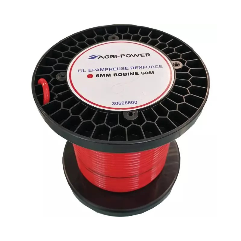 FIL ELASTOMERE POUR EPAMPREUSE Ø 6 MM RENFOR - ref. 30628600 | TP Agri